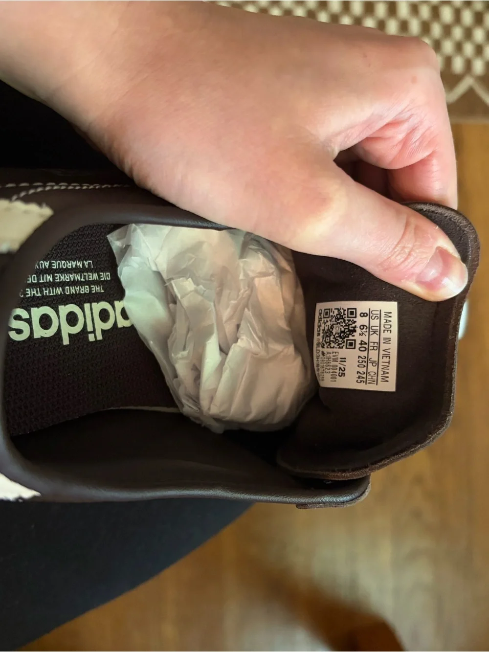 adidas completely unworn
